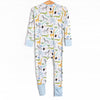 Animal Crossing Bamboo Zippy Pajama, Blue