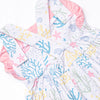 Coral Reef Florals Dress, Pink