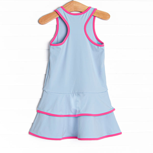 Sassy Sport Tennis Dress, Blue