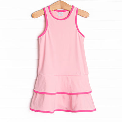 Girl's Sassy Sport Tennis Dress in Pink size 12M
