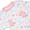 Party's Just Begun Bamboo Pajama Set, Pink