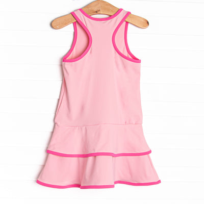 Girl's Sassy Sport Tennis Dress in Pink size 12M