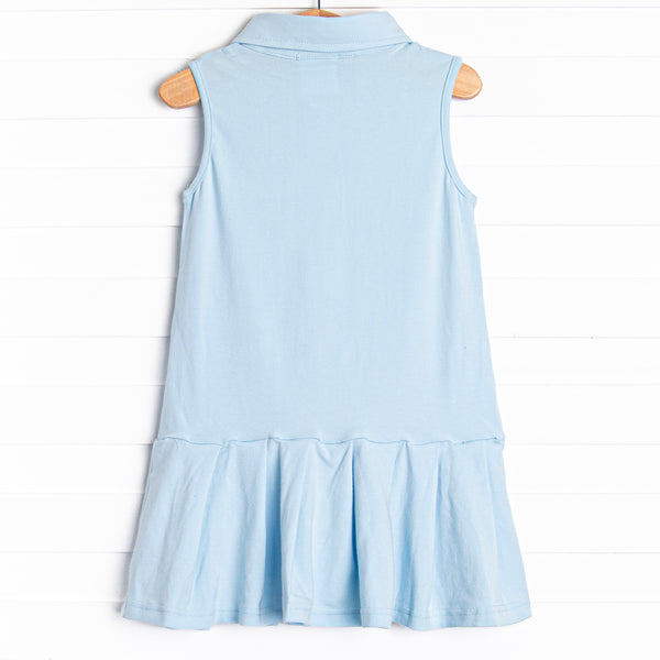 Wimbledon Winner Tennis Dress, Blue