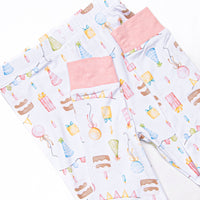 Party's Just Begun Bamboo Pajama Set, Pink