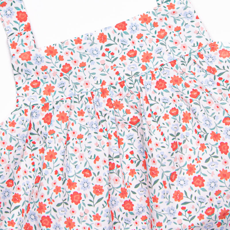 primary red dress Kids long sleeve perfect pocket dress