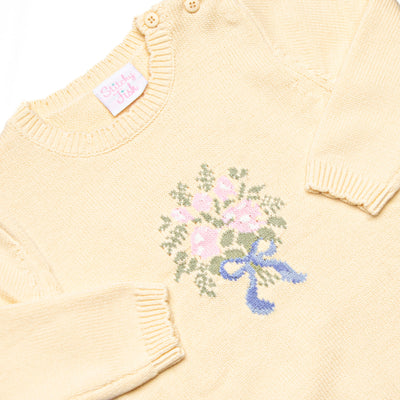 Bouquet Bundles Sweater, Yellow