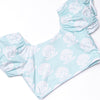 Shell Of A Time Puff Sleeve Bikini, Green