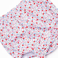 Derby Days Applique Diaper Set, Red