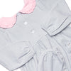 Finishing Touch Applique Romper, Sage