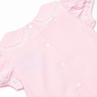 Bleu: Cherished Celebrations Embroidered Heirloom Bubble, Pink