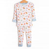 Howdy Texas Bamboo Pajama Set, Blue