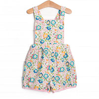 Blossom Breeze Short Romper, Pink