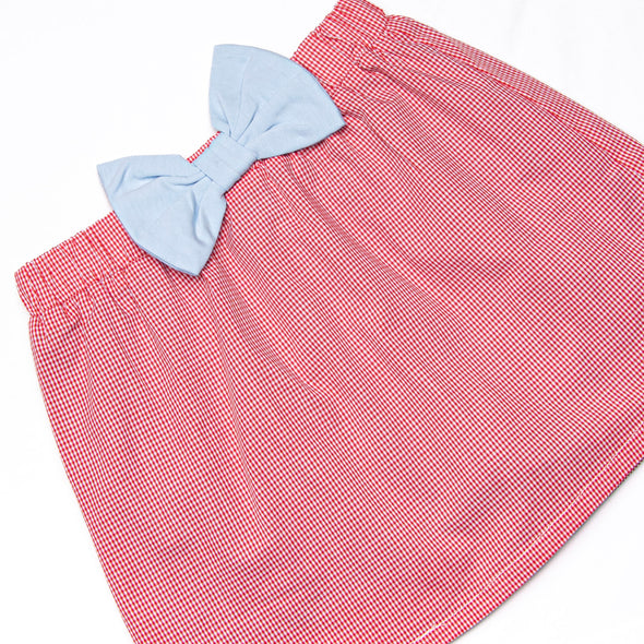 Back to the Basics Applique Skirt Set, Blue