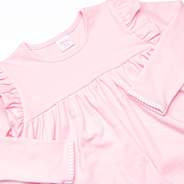 Caitlyn Pima Legging Set, Pink