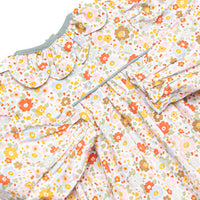 English Garden Charm Smocked Bloomer Set, Green