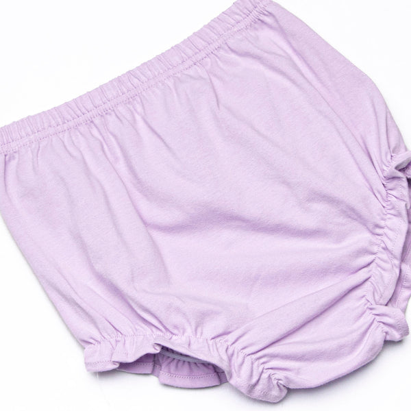 Emmaline Diaper Set, Purple Stripe