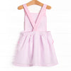 First Taste of Spring Applique Dress, Pink Seersucker