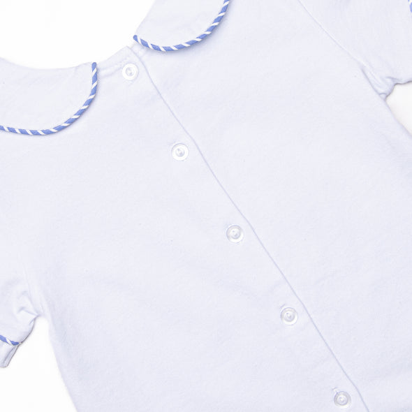 Once in a Blue Moon Short Set, Blue