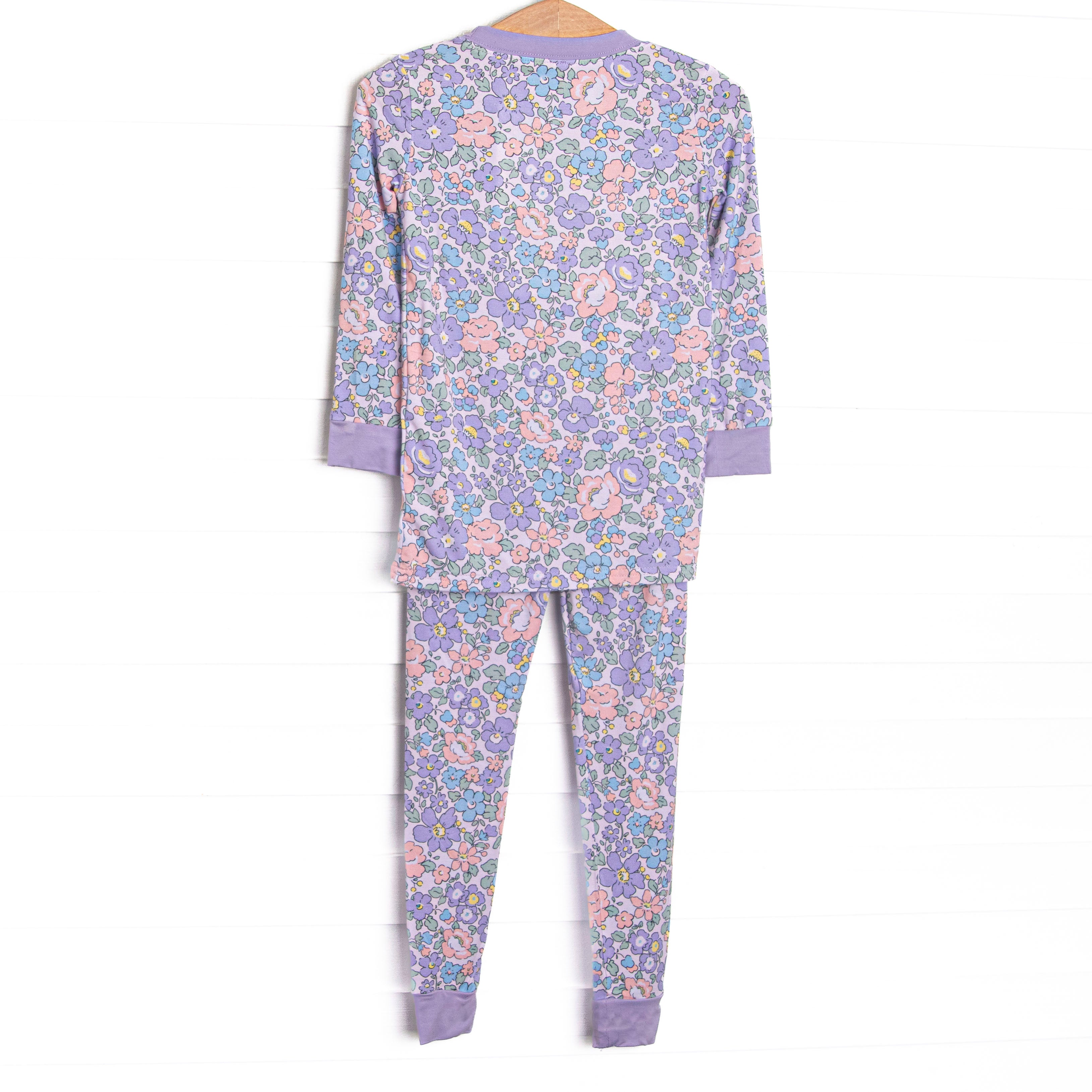 Violet Meadow Bamboo Pajama Set, Purple – Stitchy Fish
