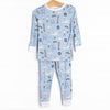 Sweet Home Alabama Bamboo Pajama Set, Blue