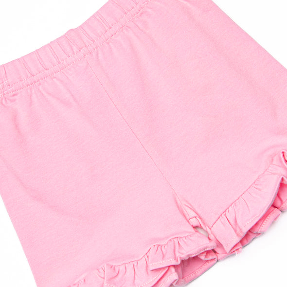 Pickle Player Applique Ruffle Short Set, Blue