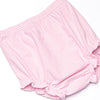 Heart Strings Applique Diaper Set, Pink Stripe
