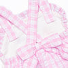 Star Student Applique Ruffle Short Set, Pink