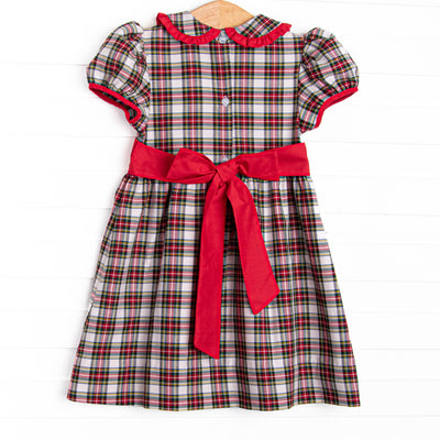 Merry Little Christmas Dress, Red
