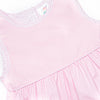 ABC Apple Applique Dress, Pink