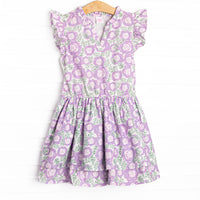 Hello Hyacinth Dress, Purple