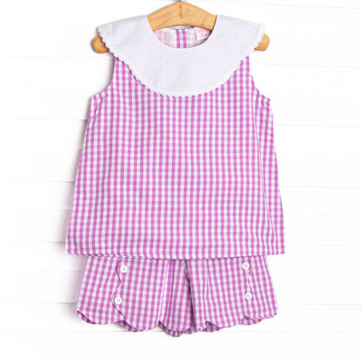 Keaton Short Set, Purple