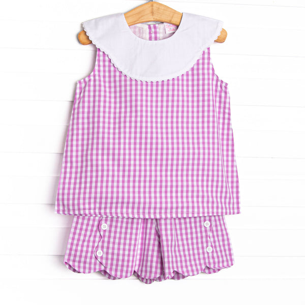 Keaton Short Set, Purple