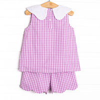 Keaton Short Set, Purple