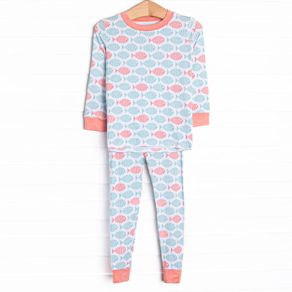 With the Tide Bamboo Pajama Set, Green