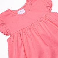Calla Short Set, Flamingo Pink Stripe