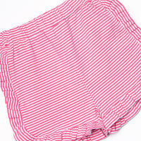 Calla Short Set, Flamingo Pink Stripe