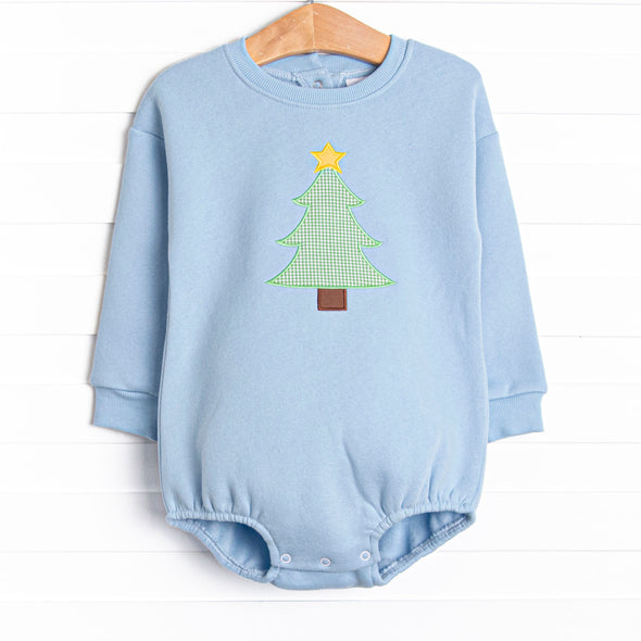 Star So Bright Applique Sweatshirt Bubble, Blue