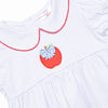 First Day Snack Applique Bubble, Blue