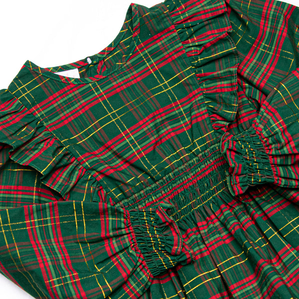 Jolly Holiday Dress, Green