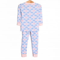 With the Tide Bamboo Pajama Set, Pink