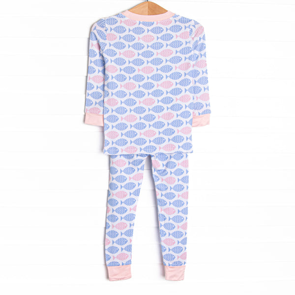 With the Tide Bamboo Pajama Set, Pink