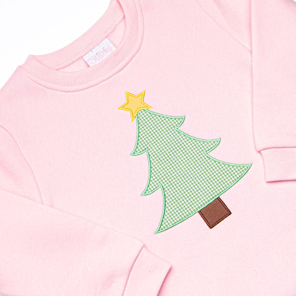 Star So Bright Applique Sweatshirt Legging Set, Pink