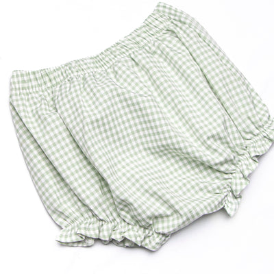 Plentiful Presents Embroidered Diaper Set, Green