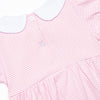 Color Box Crayons Applique Dress, Pink