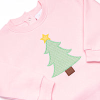 Star So Bright Applique Sweatshirt Bubble, Pink