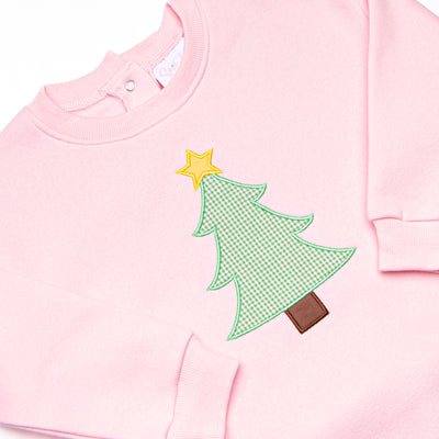 Star So Bright Applique Sweatshirt Bubble, Pink