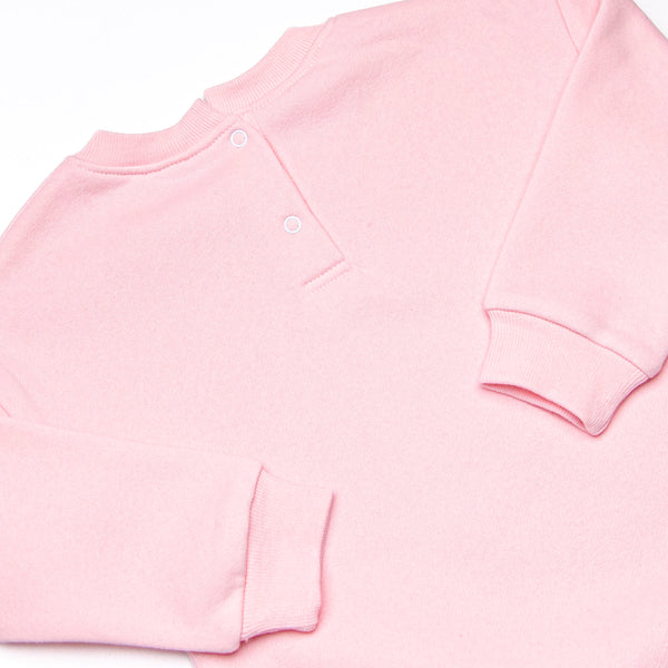 Star So Bright Applique Sweatshirt Bubble, Pink