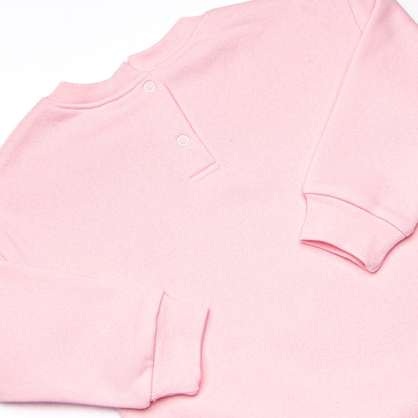 Star So Bright Applique Sweatshirt Bubble, Pink