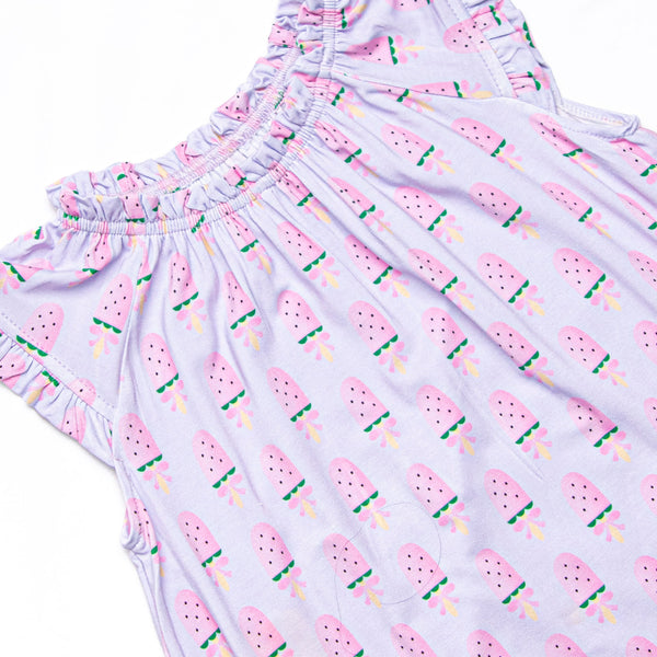Watermelon Pop Bamboo Night Gown, Purple