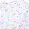 Dock Days Ruffle Short Set, Pink